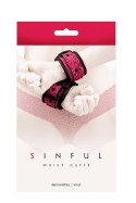SINFUL PINK WRIST CUFFS