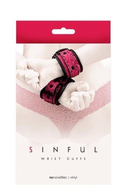 SINFUL PINK WRIST CUFFS