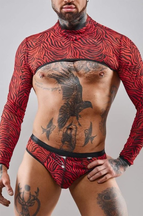 KRÓTKI TOP, Z DŁUGIMI RĘKAWAMI - XL KRÓTKI TOP, Z DŁUGIMI RĘKAWAMI - XL