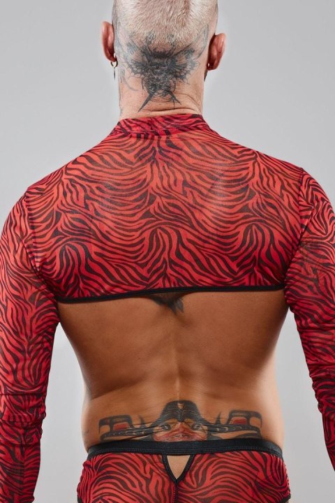 KRÓTKI TOP, Z DŁUGIMI RĘKAWAMI - XL KRÓTKI TOP, Z DŁUGIMI RĘKAWAMI - XL