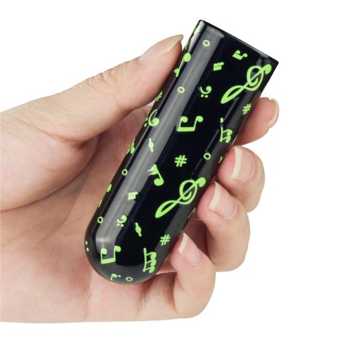 RECHARGEABLE GLOW-IN-THE-DARK MUSIC MASSAGER RECHARGEABLE GLOW-IN-THE-DARK MUSIC MASSAGER
