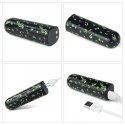 RECHARGEABLE GLOW-IN-THE-DARK MUSIC MASSAGER