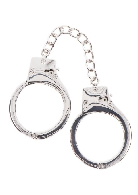 Silver Plated BDSM Handcuffs Silver Silver Plated BDSM Handcuffs Silver