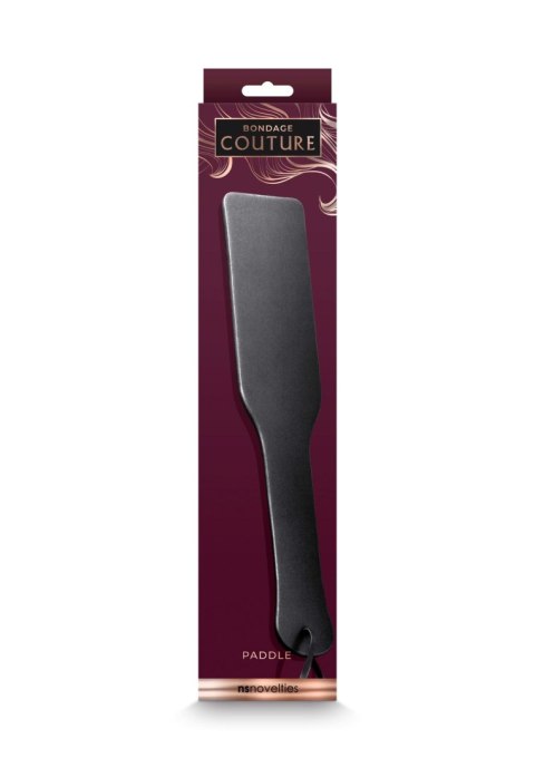 Bondage Couture Paddle Black Bondage Couture Paddle Black