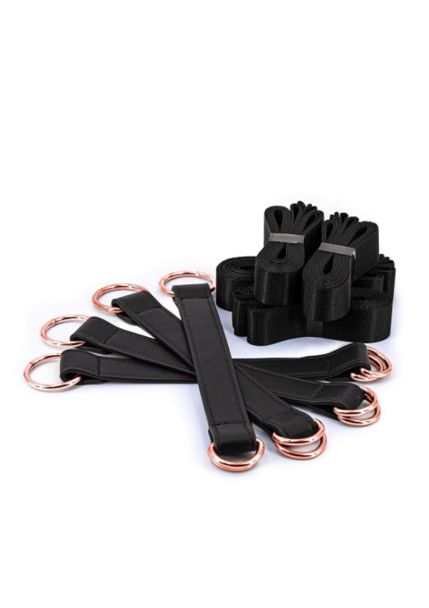 Bondage Couture Tiedown Straps Black Bondage Couture Tiedown Straps Black