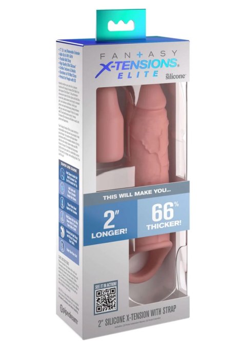 Extension w Strap 6 Inch Light skin tone Extension w Strap 6 Inch Light skin tone