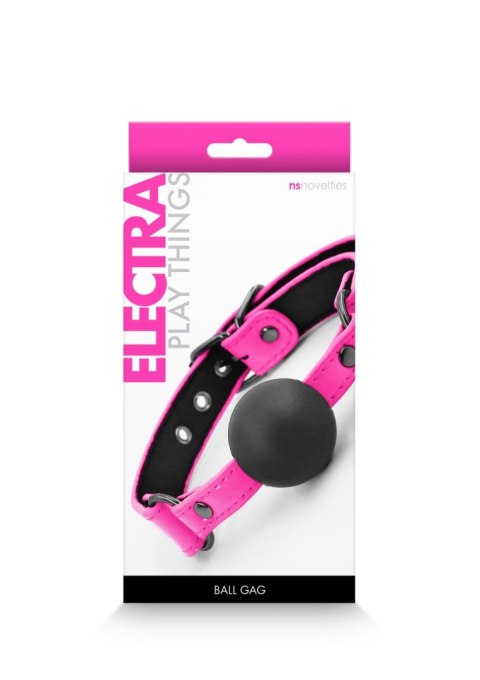 Electra Ball Gag Pink Electra Ball Gag Pink