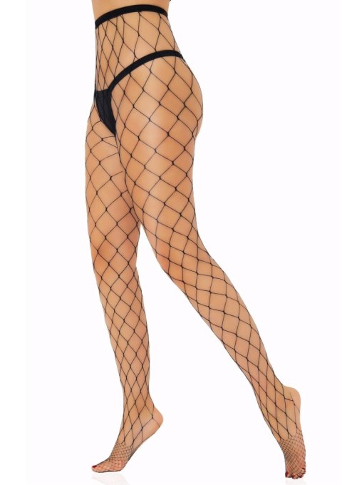 Over Sized Net Tights Black Over Sized Net Tights Black