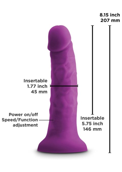 Pleasures 7 Inch Vibr Dong Purple Pleasures 7 Inch Vibr Dong Purple