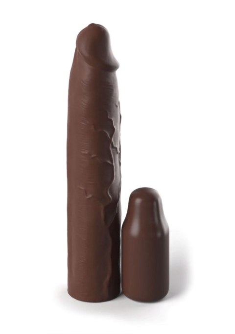 Sleeve 9 Inch + 3 Inch Plug Brown skin tone Sleeve 9 Inch + 3 Inch Plug Brown skin tone