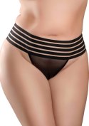 Crotchless Love Garter +Size Black