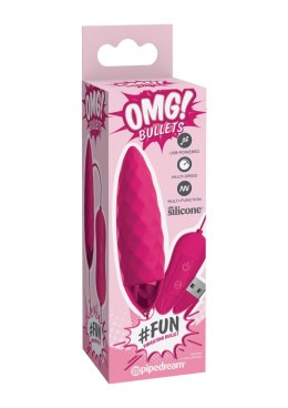 OMG Fun Vibrating Bullet Fuchsia
