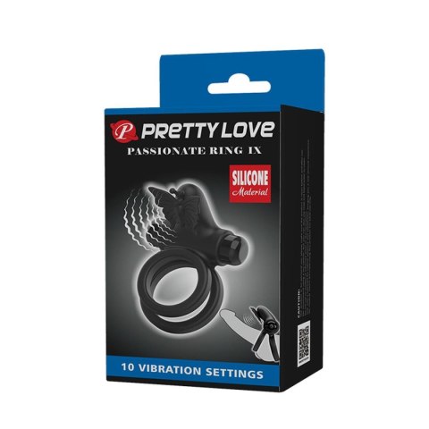 PRETTE LOVE - PASSIONATE RING IX, 10 vibration functions PRETTE LOVE - PASSIONATE RING IX, 10 vibration functions