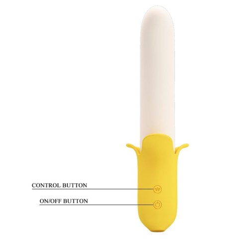 PRETTY LOVE - BANANA GREEK, 7 VIBRATION FUNCTIONS 3 THRUSTING SETTINGS PRETTY LOVE - BANANA GREEK, 7 VIBRATION FUNCTIONS 3 THRUSTING SETTINGS