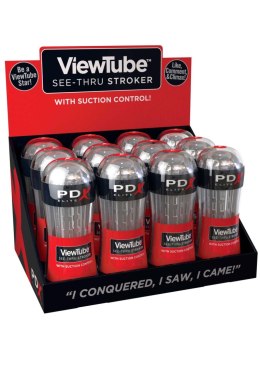 Viewtube See-Thru Stroker 12PC Transparent