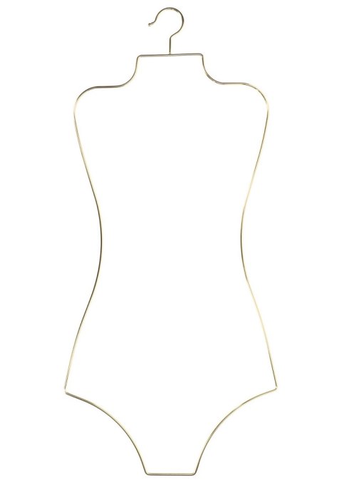 Bodyform Lingerie Hanger 10pcs Gold Bodyform Lingerie Hanger 10pcs Gold
