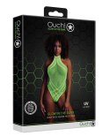 BODY WITH HALTER NECK - NEON GREEN - XS/XL