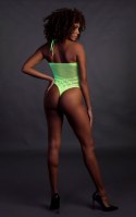 BODY WITH HALTER NECK - NEON GREEN - XS/XL