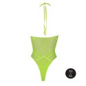 BODY WITH HALTER NECK - NEON GREEN - XS/XL