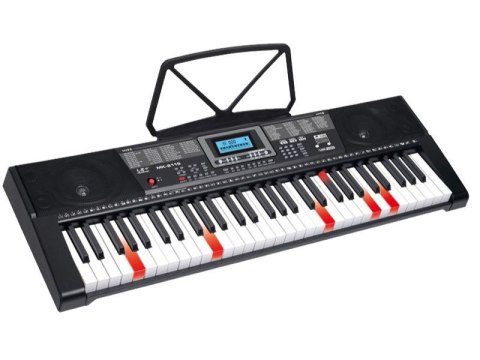 Keyboard MK-2115 Organy, 61 Klawiszy, Zasilacz, Podświetlane Klawisze Przecena 1