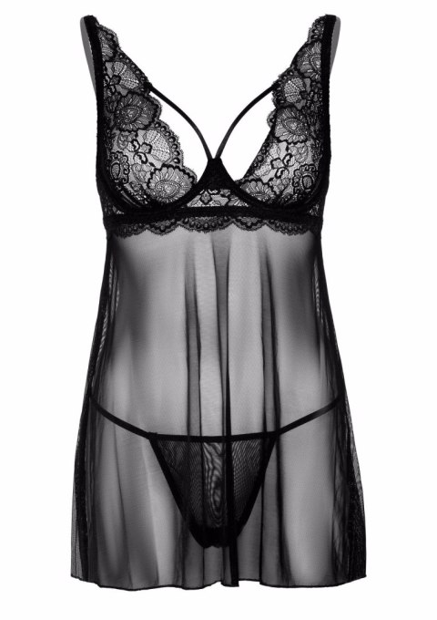 Lace Babydoll and String Black Lace Babydoll and String Black