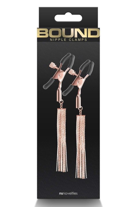 BOUND NIPPLE CLAMPS D2 ROSE GOLD BOUND NIPPLE CLAMPS D2 ROSE GOLD