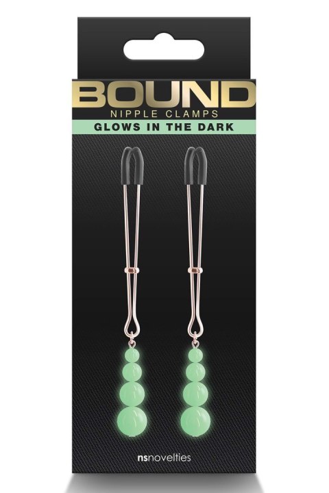 BOUND NIPPLE CLAMPS G2 ROSE GOLD BOUND NIPPLE CLAMPS G2 ROSE GOLD
