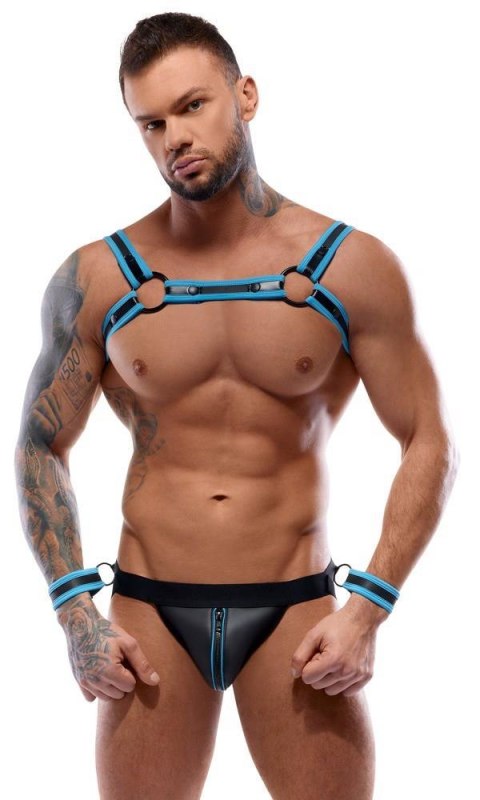 Men's Jock set black/blue 2XL Men's Jock set black/blue 2XL