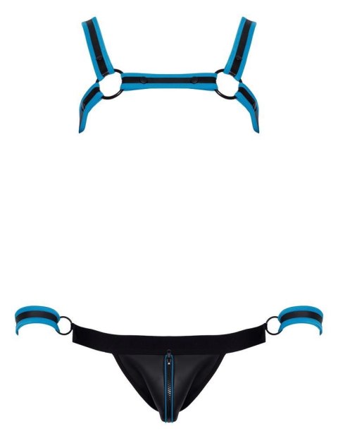 Men's Jock set black/blue 2XL Men's Jock set black/blue 2XL