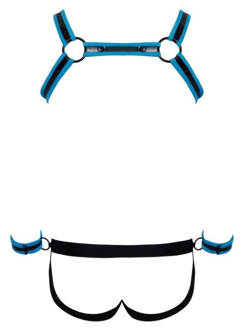 Men's Jock set black/blue 2XL Men's Jock set black/blue 2XL