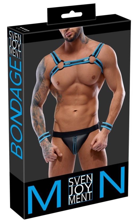 Men's Jock set black/blue M Men's Jock set black/blue M