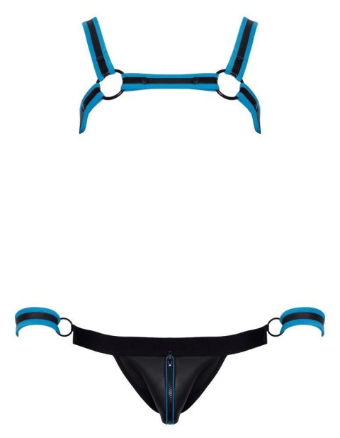 Men's Jock set black/blue M Men's Jock set black/blue M
