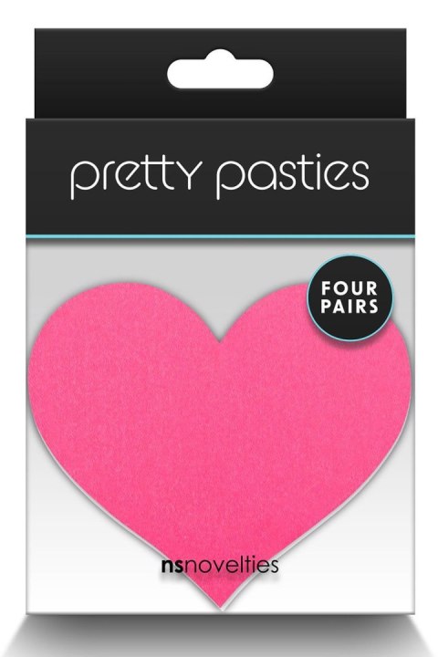 PRETTY PASTIES HEART II ASSORTED 4 PAIR PRETTY PASTIES HEART II ASSORTED 4 PAIR