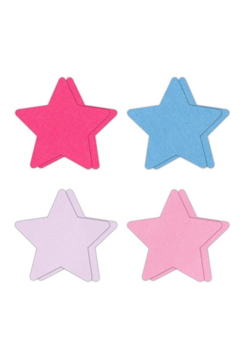 PRETTY PASTIES STAR II ASSORTED 4 PAIR PRETTY PASTIES STAR II ASSORTED 4 PAIR