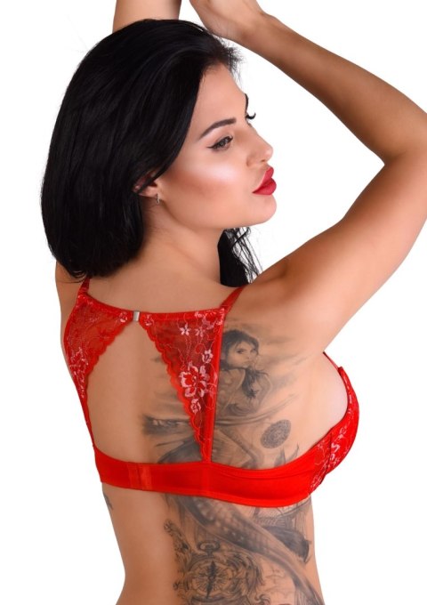 Push-up bra w/ lace racerback Red Push-up bra w/ lace racerback Red