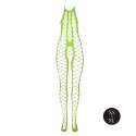BODYSTOCKING WITH HALTERNECK - GREEN - XS/XL