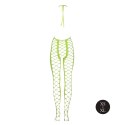 BODYSTOCKING WITH HALTERNECK - GREEN - XS/XL