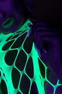 BODYSTOCKING WITH HALTERNECK - GREEN - XS/XL