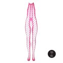 BODYSTOCKING WITH HALTERNECK - PINK - XS/XL