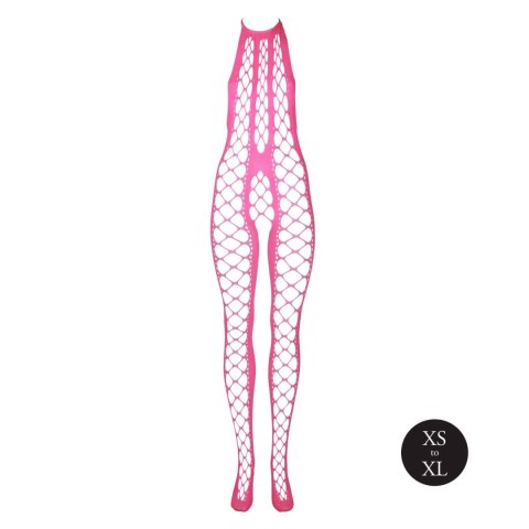 BODYSTOCKING WITH HALTERNECK - PINK - XS/XL BODYSTOCKING WITH HALTERNECK - PINK - XS/XL