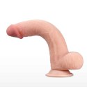 REALISTYCZNE DILDO PENIS RUCHOME 23 CM+LUBRYKANT