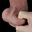 MEGA WIELKIE DŁUGIE DILDO PENIS 26,5CM + LUBRYKANT