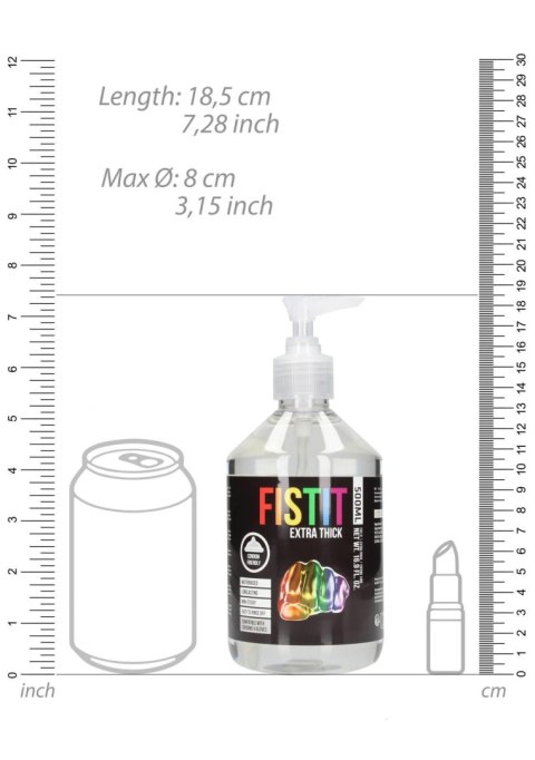Extra Thick Lubricant - Rainbow - 17 fl oz / 500 ml - Pump Extra Thick Lubricant - Rainbow - 17 fl oz / 500 ml - Pump