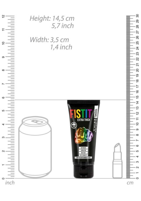 Extra Thick Lubricant - Rainbow - 3.4 fl oz / 100 ml Extra Thick Lubricant - Rainbow - 3.4 fl oz / 100 ml