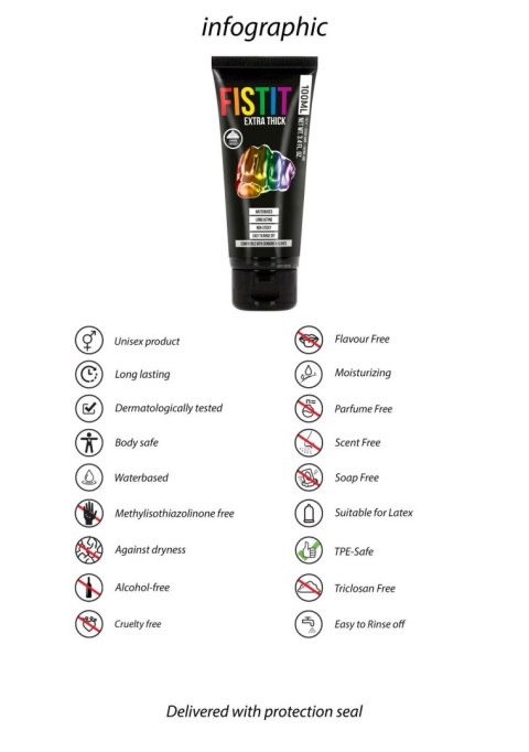 Extra Thick Lubricant - Rainbow - 3.4 fl oz / 100 ml Extra Thick Lubricant - Rainbow - 3.4 fl oz / 100 ml