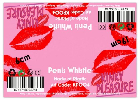 KINKY PLEASURE - PENIS WHISTLE KINKY PLEASURE - PENIS WHISTLE