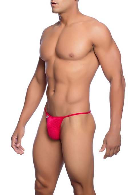 MOB Microfiber V String Thong Red MOB Microfiber V String Thong Red