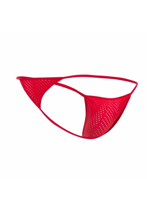 MOB Microfiber V String Thong Red MOB Microfiber V String Thong Red
