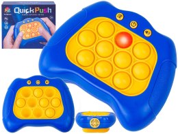 ZABAWKA ANTYSTRESOWA POP IT SENSORYCZNA KONTROLER ZABAWKA GRA ELEKTRONICZNA, WYPYCHANKA, PAD, KONTROLER GRANATOWY