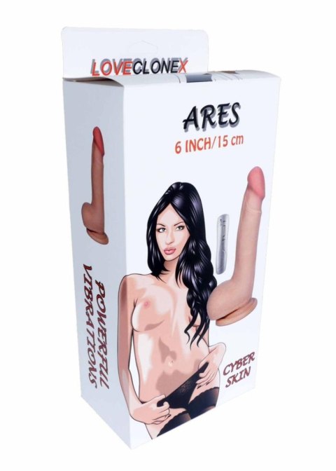 WIBRATOR-ARES-LOVECLONEX 6""""-VIBRATION WIBRATOR-ARES-LOVECLONEX 6""""-VIBRATION